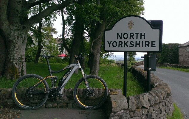 Cycling in North Yorkshire (or is it?)